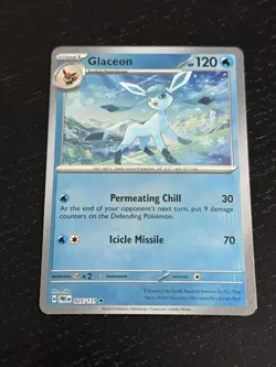 Pokemon TCG Glaceon Poke Ball Prismatic Evolutions Card 25/131 - Image 1
