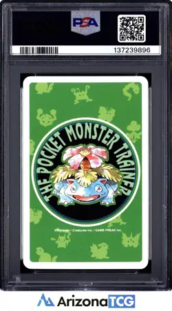 Pokemon 1996 Golduck 055 9 Of Clubs Green Playing Card Japanese GEM MINT PSA 10 - Image 2