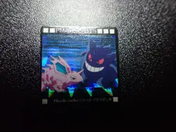 Pokemon Bros GB Pocket Mini Card Prism Holo Nidorino VS Gengar #6287 EX/VG - Image 4