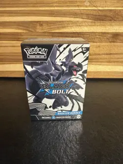 Pokemon Scarlet & Violet Black Bolt Booster Bundle Zekrom Trading Card Game - Image 1