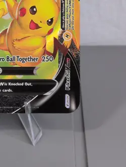 ⚡⚡Pikachu V-UNION Jumbo Cards Holo Black Star Promo W/Toploader - Image 5