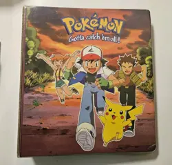 80+ count 90s & Early 2000s Pokemon Cards w/ Binder - Image 1