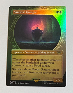 MTG LTR Lord of the Rings Tales Foil Showcase Samwise Gamgee - Rare - Image 1
