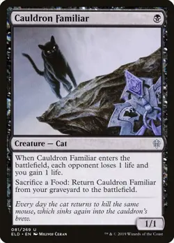 MTG Cauldron Familiar [ELD - 81] LP 4-26 - Image 1
