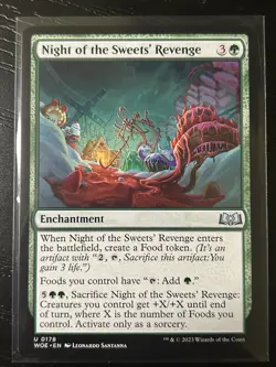 MTG Night of the Sweets' Revenge Wilds of Eldraine Regular #178 - Image 1