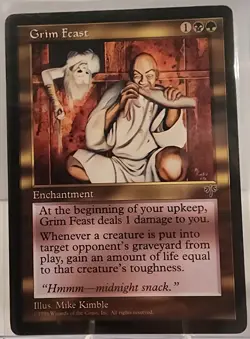 MtG Grim Feast Mirage Regular - Image 1