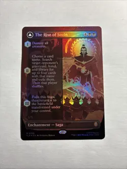 The Rise of Sozin Borderless Avatar: The Last Airbender Foil Plus Bonus Rare!!! - Image 1