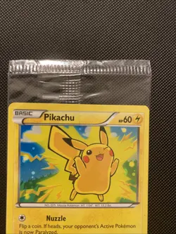 Pokemon TCG: XY Pikachu 42/146 Holo SEALED MOVIE PROMO (2014) - Image 3