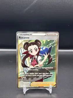 Pokemon TCG Roxanne Astral Radiance Holo Full Art Ultra Rare Card 188/189 - Image 1