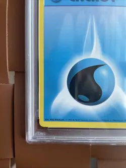 1999 Pokemon Game Water Energy #102 1st Edition PSA 10 - Image 5