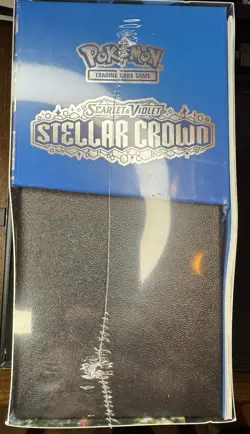 Pokemon TCG Stellar Crown Pokemon Center Exclusive ETB Elite Trainer Box Sealed - Image 3