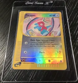 Porygon Aquapolis Reverse Holo Common 40 HP 103B/147 2002 Pokemon TCG English - Image 1