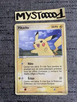 Carte Pokemon Pikachu 43/95 Ex Team Aqua Magma Francais OCCASION - Image 1