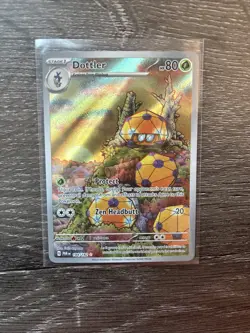 Pokemon TCG Dottler 184/182 Sv04: Paradox Rift Holo IR NM - Image 1