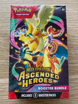POKEMON MEGA EVOLUTION ASCENDED HEROES BOOSTER BUNDLE - Brand New And Sealed - Image 1