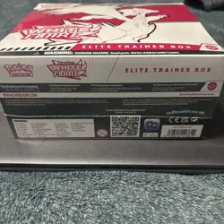Pokemon Scarlet & Violet White Flare ETB Elite Trainer Box BRAND NEW (Sealed) - Image 2