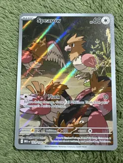 2025 Near Mint Pokemon Spearow 151/132 IR Mega Evolution ME01 Illustration NM - Image 1