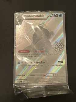 Holiday Calendar 2025-Festive Stamp Promo Crabdominable 149/142 IR - Pokemon TCG - Image 3