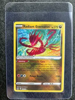 Radiant Eternatus 105/159 Pokemon Crown zenith - Image 3
