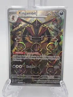 Kingambit 220/198 Illustration Rare - Scarlet Violet - Pokemon TCG ENG Near Mint - Image 1