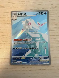 Cetitan 201/191 IR Surging Sparks Pokemon TCG NM - Image 1