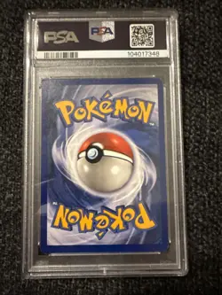 1999 Pokemon Fossil Gengar #20 NON-HOLO PSA 6 - Image 2