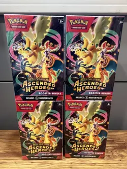 Lot Of 4 - Pokemon Ascended Heroes Booster Bundles Sealed! 24 Packs Total! 🔥 - Image 1