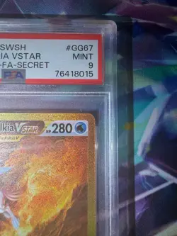 2023 Origin Forme Palkia V Star GG67 Crown Zenith Secret Rare PSA 9 Pokemon TCG - Image 4