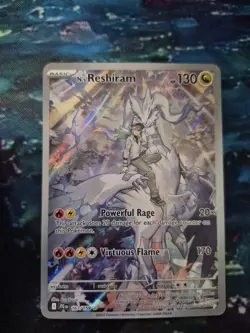 Pokemon TCG N's Reshiram 167/159 Journey Together Holo IR - Image 1