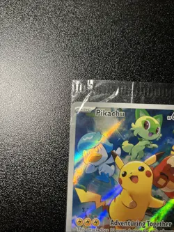 Pokemon TCG Pikachu SVP 027 Black Star Promo Paldea Evolved Sealed 🔥 - Image 5