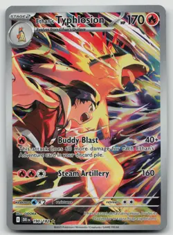 Pokemon Ethan's Typhlosion 190/182 Illust Rare Full Art Destined Rivals 2025 EN - Image 1
