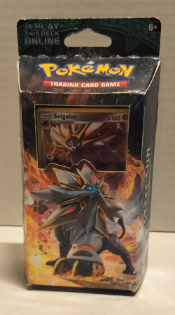 2017 Pokemon Sun & Moon Guardians Rising Steel Sun Theme Deck Solgaleo Sealed - Image 1
