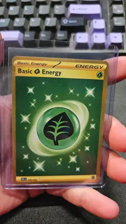 Basic Grass Energy 278/193 Hyper Gold Rare Paldea Evolved POKEMON TCG PAL ENG - Image 1