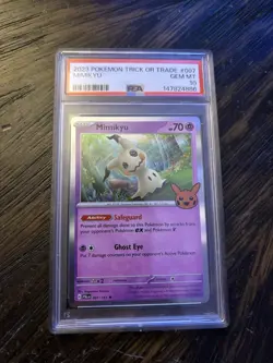 2023 POKEMON TRICK OR TRADE MIMIKYU #097 PSA 10 NEW CERT! - Image 1