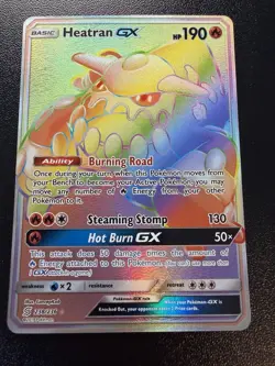 Heatran GX - 238/236 - Secret Rare NM-Mint Pokemon SM11 - Unified Minds - Image 1