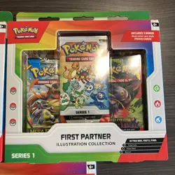 Pokemon First Partner Illustration Collection Box Lot Brand New Unopened 3 Boxes - Image 3