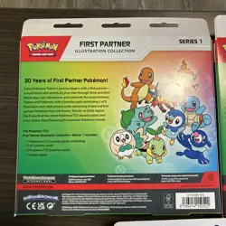 Pokemon First Partner Illustration Collection Box Lot Brand New Unopened 3 Boxes - Image 5