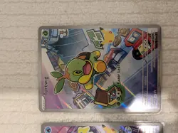 Pokemon TCG First Partner Illustration Collection Holo Chimchar, Turtwig, Piplup - Image 2