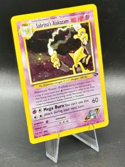 Sabrina's Alakazam 16/132 Holo Pokemon Gym Challenge 2000 Wotc Vintage LP/NM - Image 1