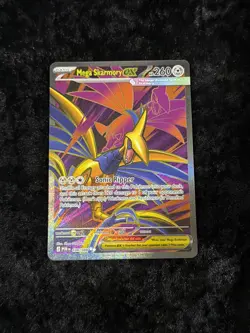 Mega Skarmory ex 106/088 Ultra Rare Pokemon TCG Me03: Perfect Order Holo - Image 1