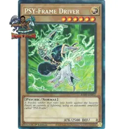 Yugioh! 1x PSY-Frame Driver RA05-EN002 Collector's Rare 1st Ed NM - Image 1