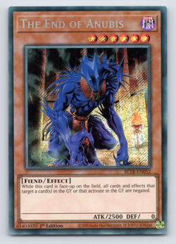 The End of Anubis - BLTR-EN052 - Secret Rare - 1st Edition - Yugioh - Image 1