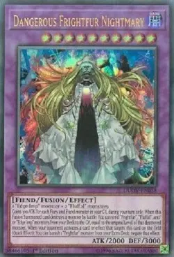 Dangerous Frightfur Nightmary - DUOV-EN038 - Ultra Rare - 1st Edition - Yugioh - Image 1