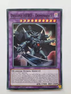 Destiny HERO - Dominance - DANE-EN031 - Super Rare - 1st Edition - Yugioh - Image 1
