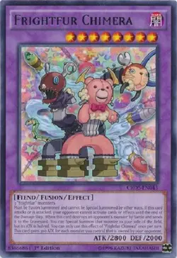 Frightfur Chimera - CROS-EN043 - Rare 1st Edition Yugioh - Image 1