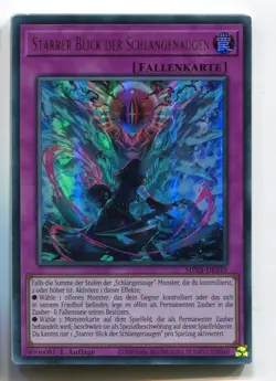 Yu-Gi-Oh! Starrer Blick Der Schlangenaugen Ultra Rare MP24-DE243 - Image 1