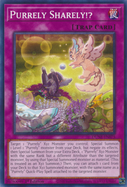 Purrely Sharely!U DUNE-EN075 1st ED Yu-Gi-Oh! - Image 1