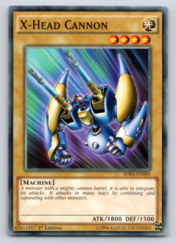 X-Head Cannon - SDKS-EN005 - Common - 1st Edition - Yugioh - Image 1