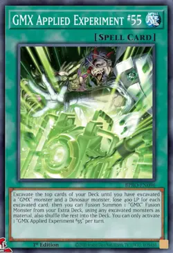 Yugioh BPRO-EN096 - GMX Applied Experiment #55 - Super Rare - Image 1