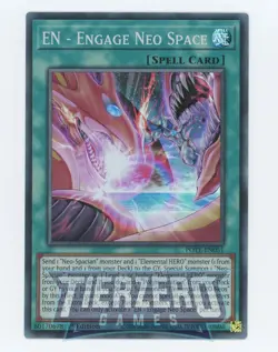 Yugioh POTE-EN051 - EN - Engage Neo Space - Super Rare - Image 1